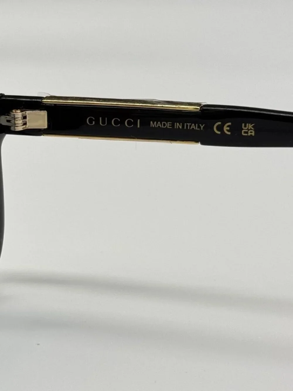 New Gucci GG1188S 004 Black Blue Unisex Aviator Sunglasses